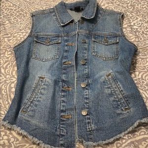 Denim vest